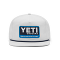 Yeti Coolers® Wildly Stronger Flat Brim Rope Hat White