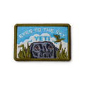 YETI Eyes to the Sky Patch Blue
